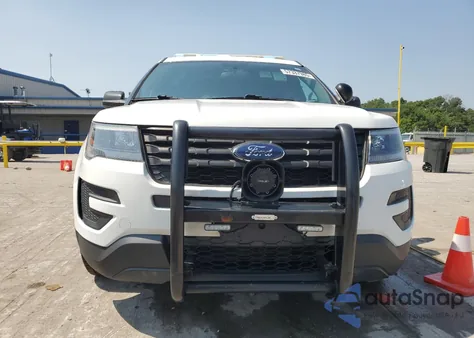 2019 Ford Explorer Police Interceptor from USA, damaged, VIN 1FM5K8AR5KGA62897